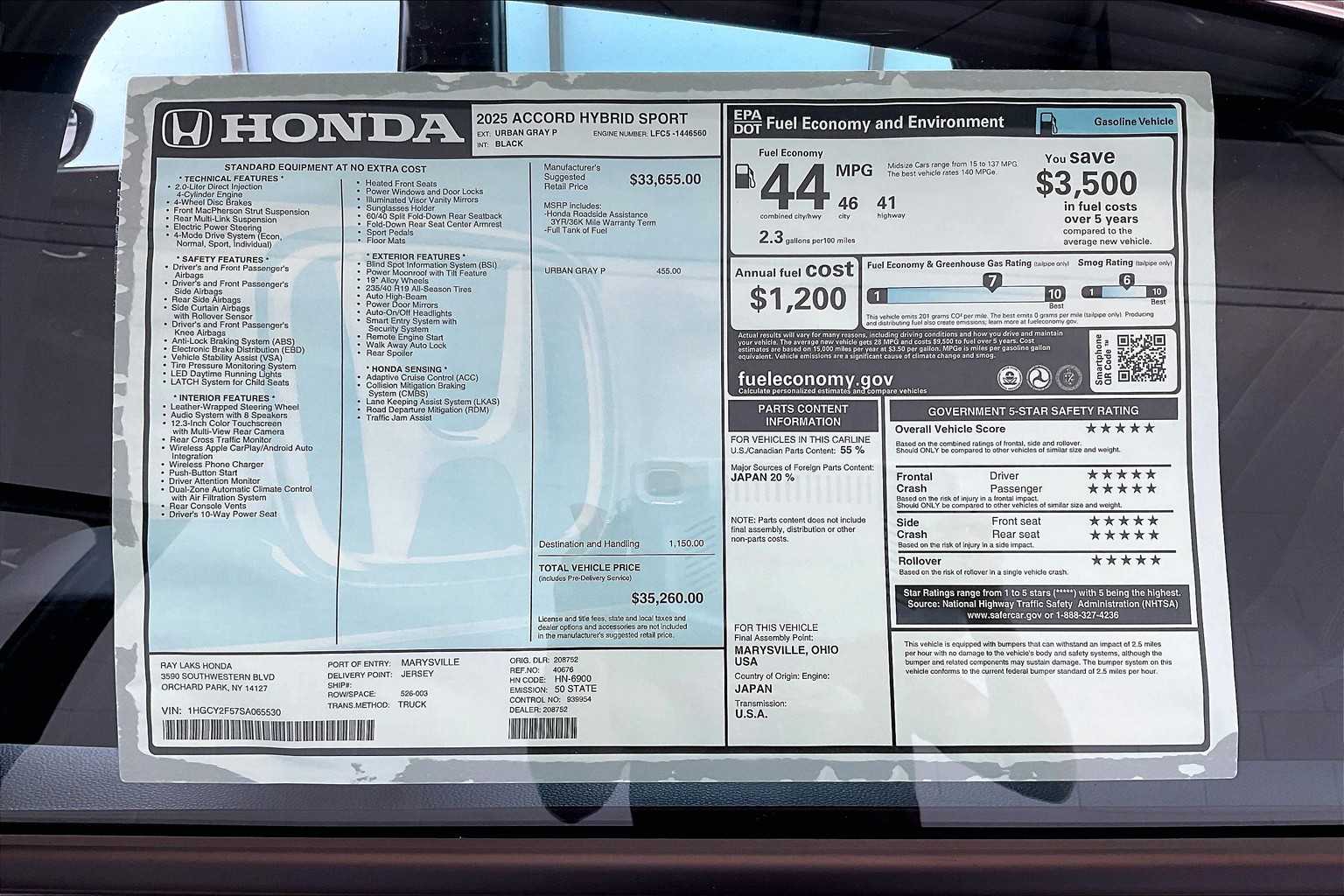 Thumbnail: 2025 Honda Accord - 23