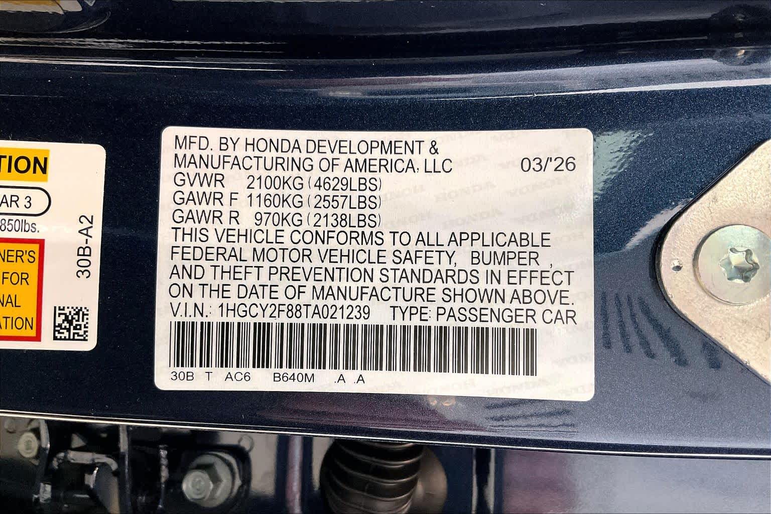 Thumbnail: 2026 Honda Accord - 21