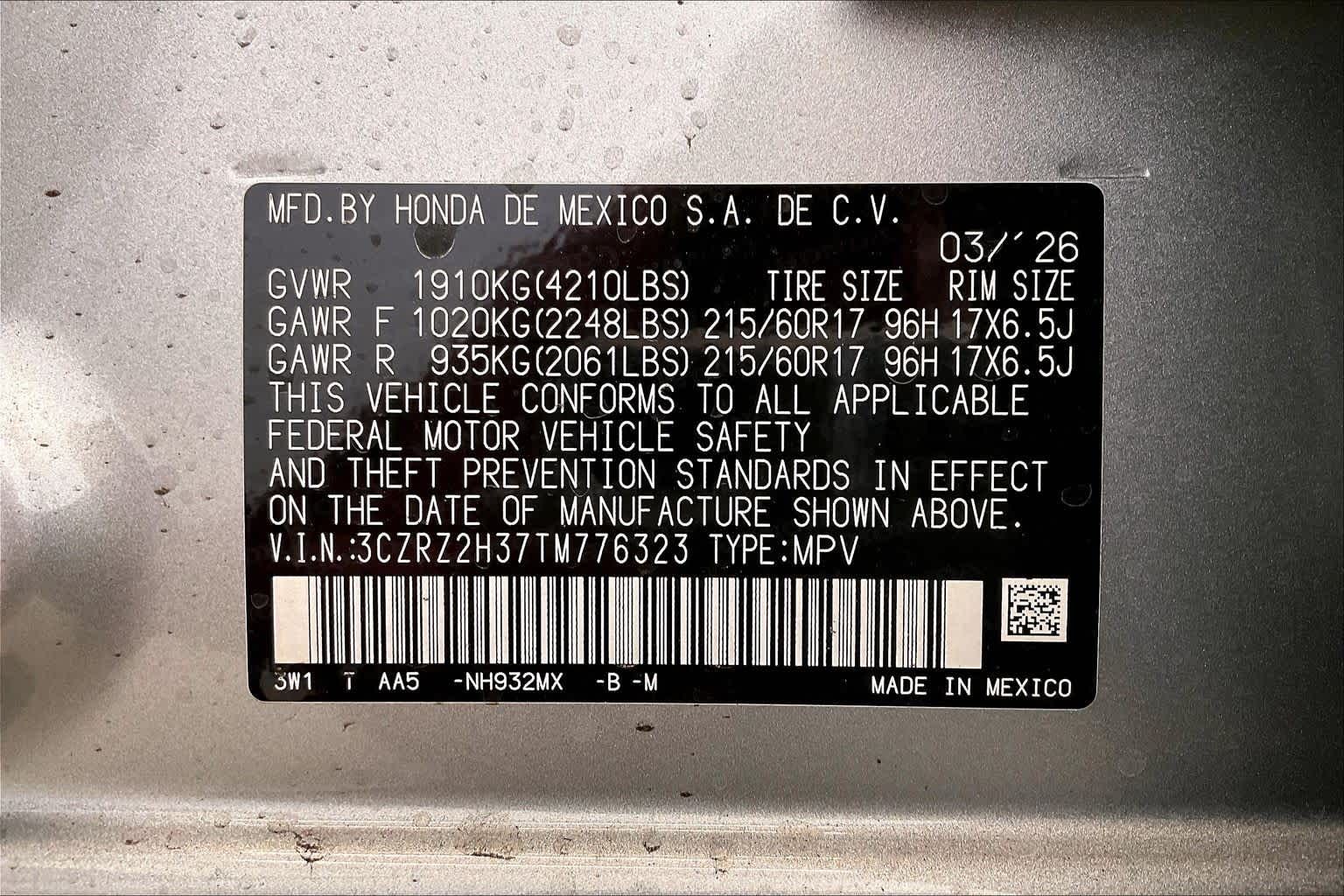 Thumbnail: 2026 Honda HR-V - 23