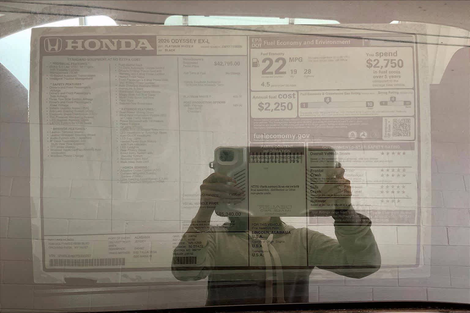 Thumbnail: 2026 Honda Odyssey - 23