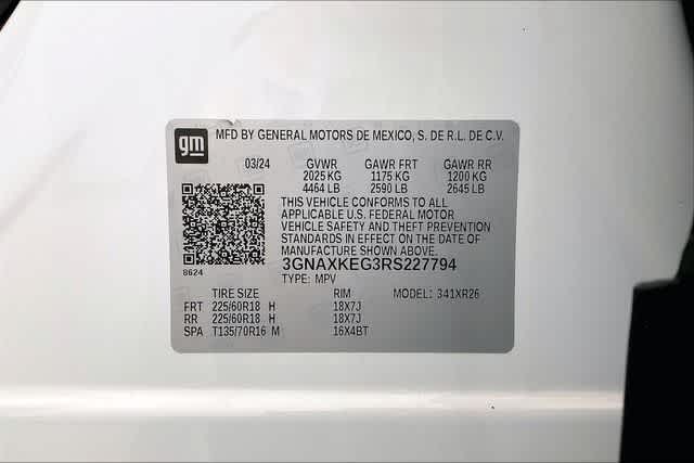Thumbnail: 2024 Chevrolet Equinox - 22