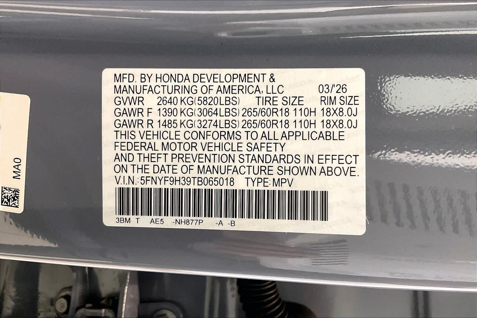 Thumbnail: 2026 Honda Passport - 21