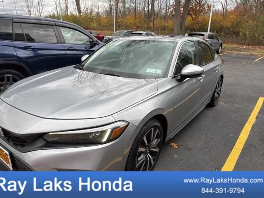 Used 2023 Honda Civic EX-L w/BSI Hatchback