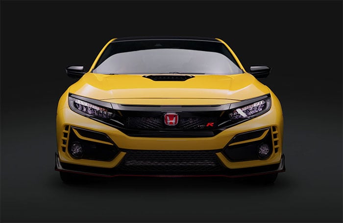 Image of a New Yellow Honda Civic Type-R. Reserve yours at Ray Laks Honda in New York