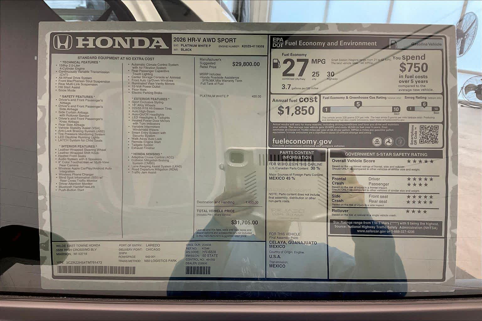 Thumbnail: 2026 Honda HR-V - 22
