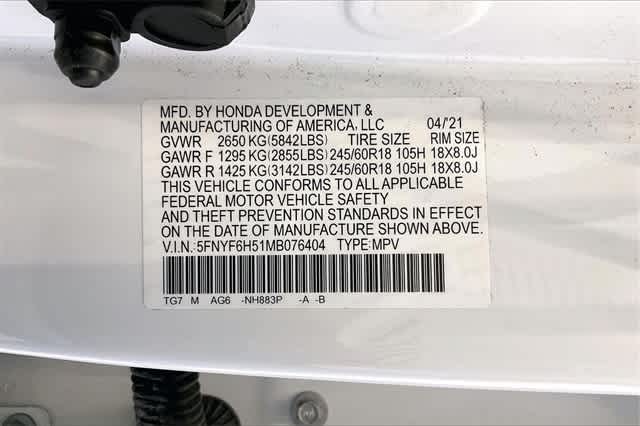 Thumbnail: 2021 Honda Pilot - 22