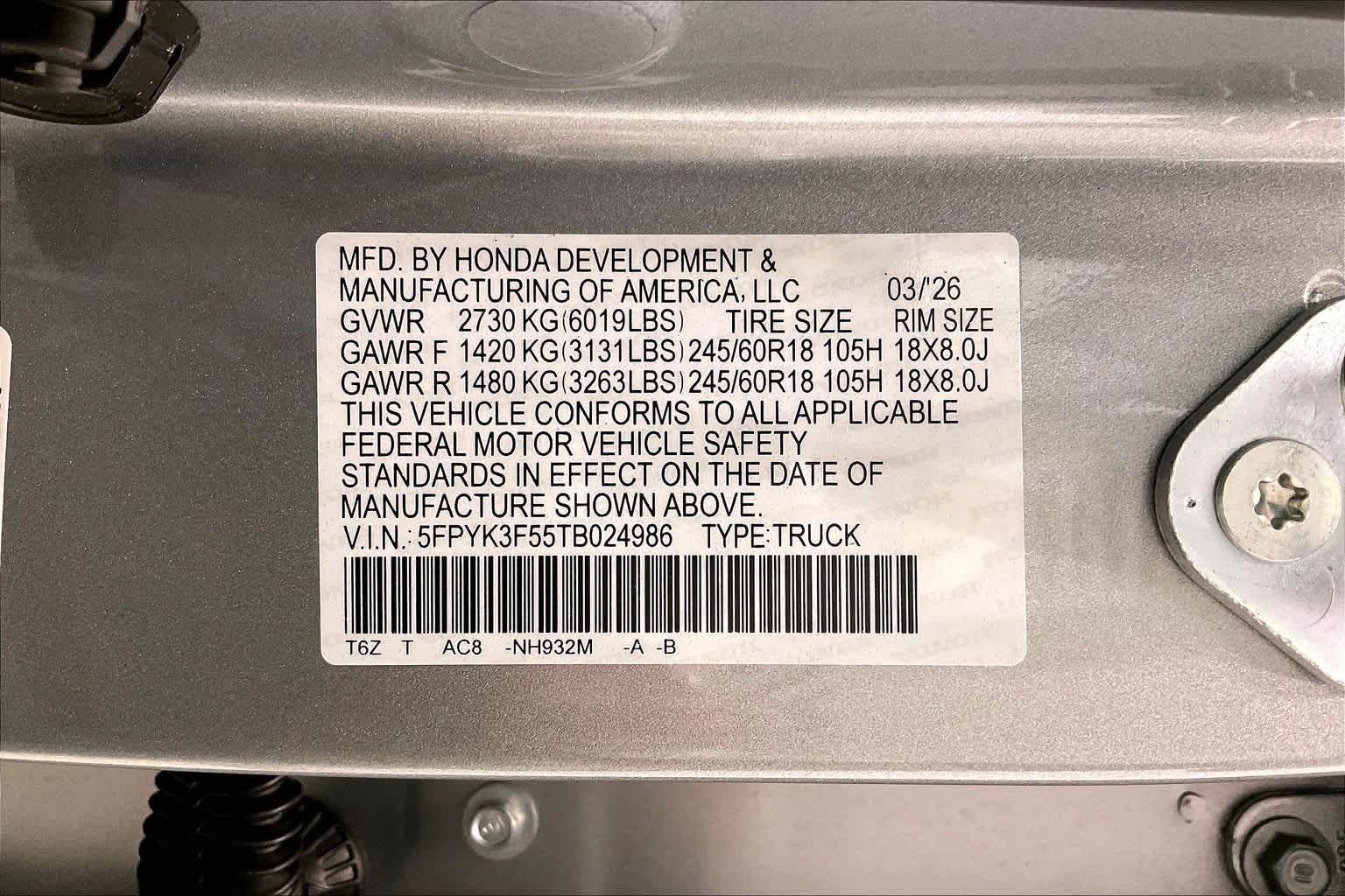 Thumbnail: 2026 Honda Ridgeline - 21