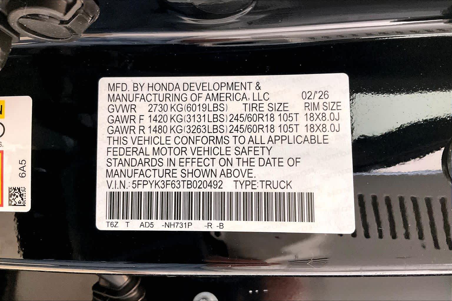 Thumbnail: 2026 Honda Ridgeline - 20