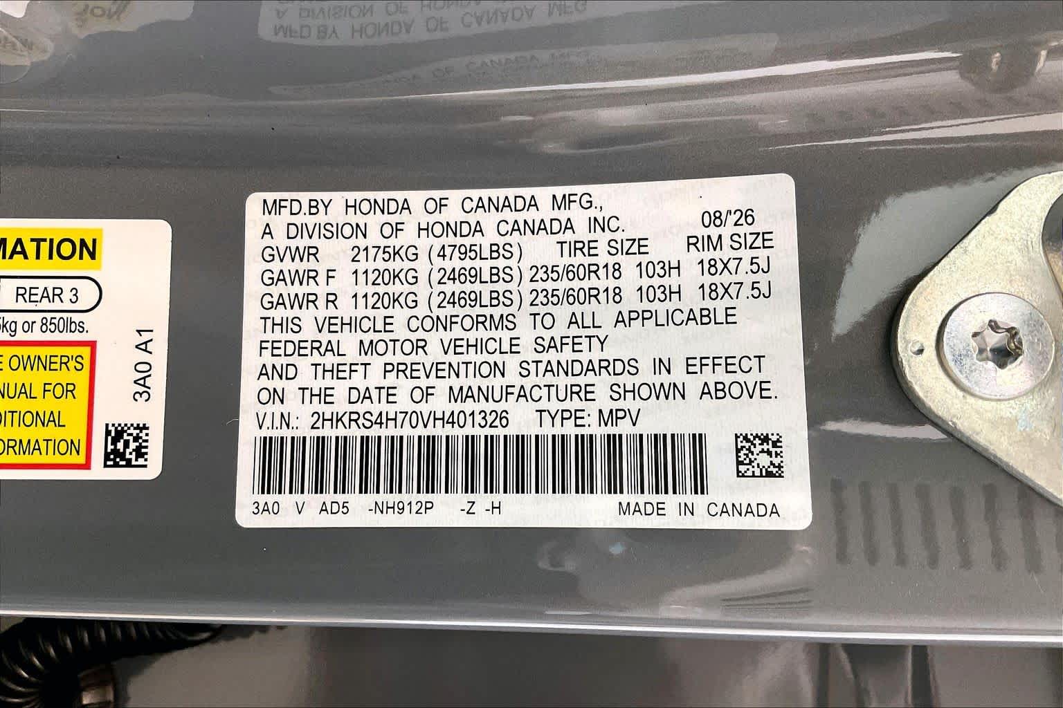 2027 Honda CR-V EX-L - Photo 23