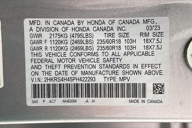 2023 Honda CR-V EX 22