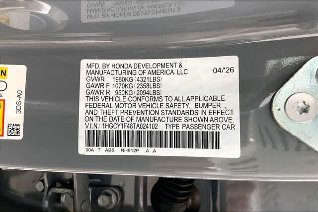 2026 Honda Accord SE - Photo 20