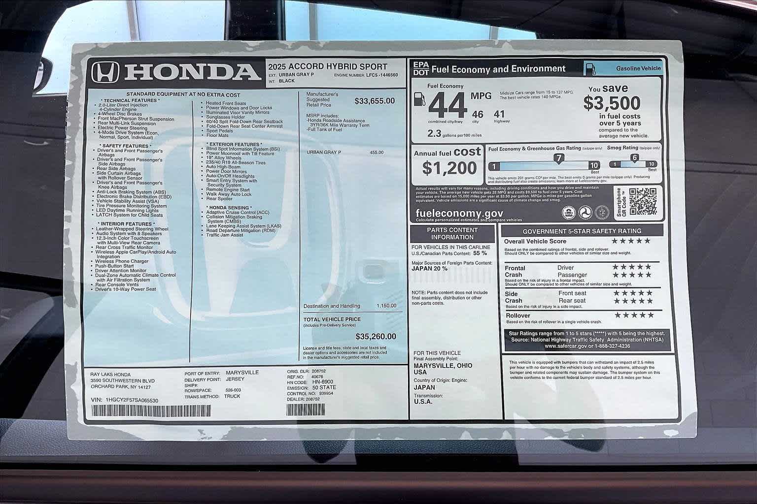 Thumbnail: 2025 Honda Accord - 23