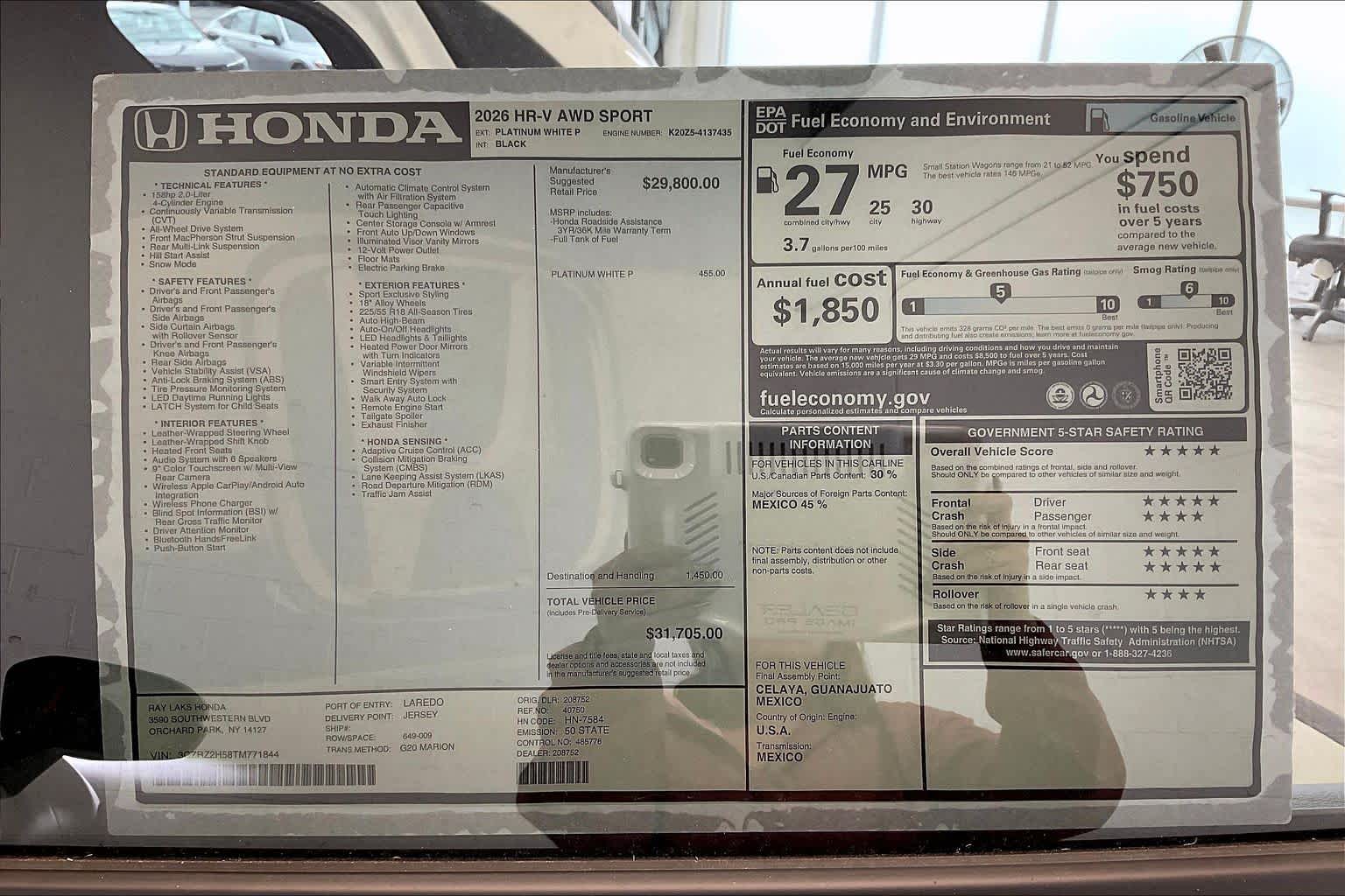 Thumbnail: 2026 Honda HR-V - 22