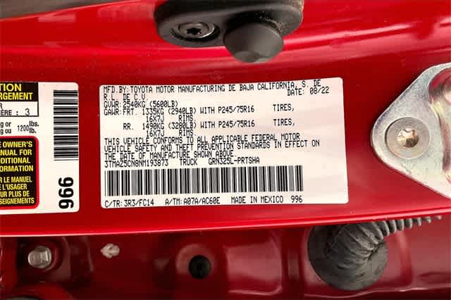 Thumbnail: 2022 Toyota Tacoma - 22