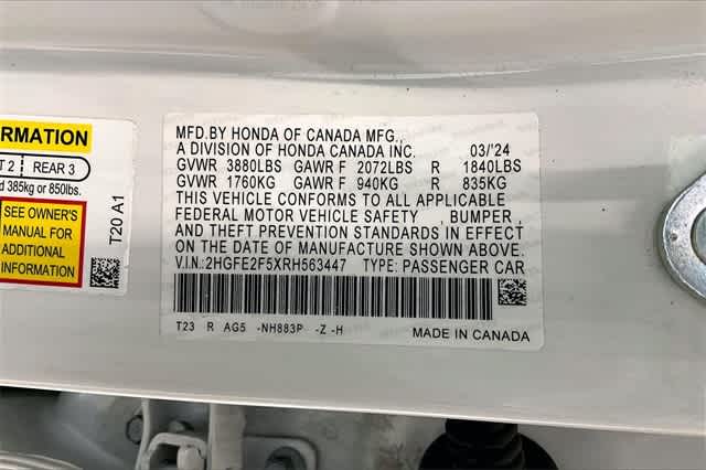 Thumbnail: 2024 Honda Civic - 22