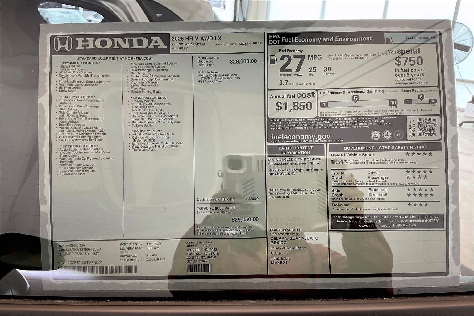Thumbnail: 2026 Honda HR-V - 22