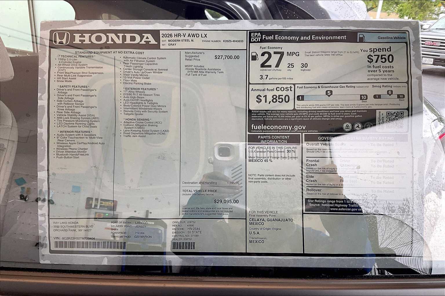 Thumbnail: 2026 Honda HR-V - 22