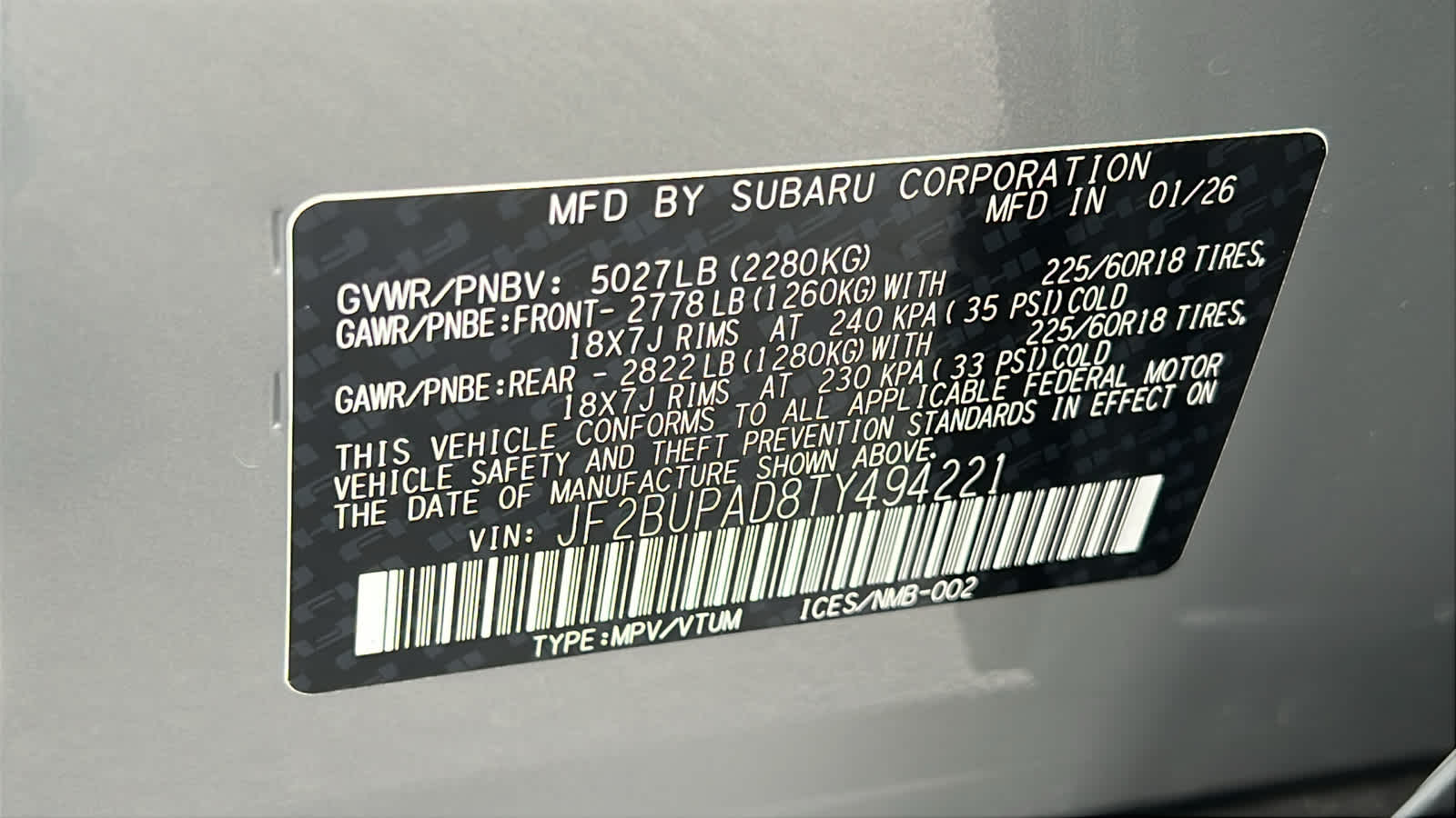 Thumbnail: 2026 Subaru Outback - 30