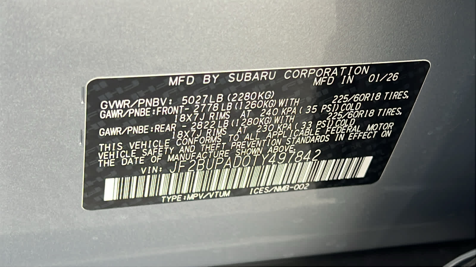 Thumbnail: 2026 Subaru Outback - 30