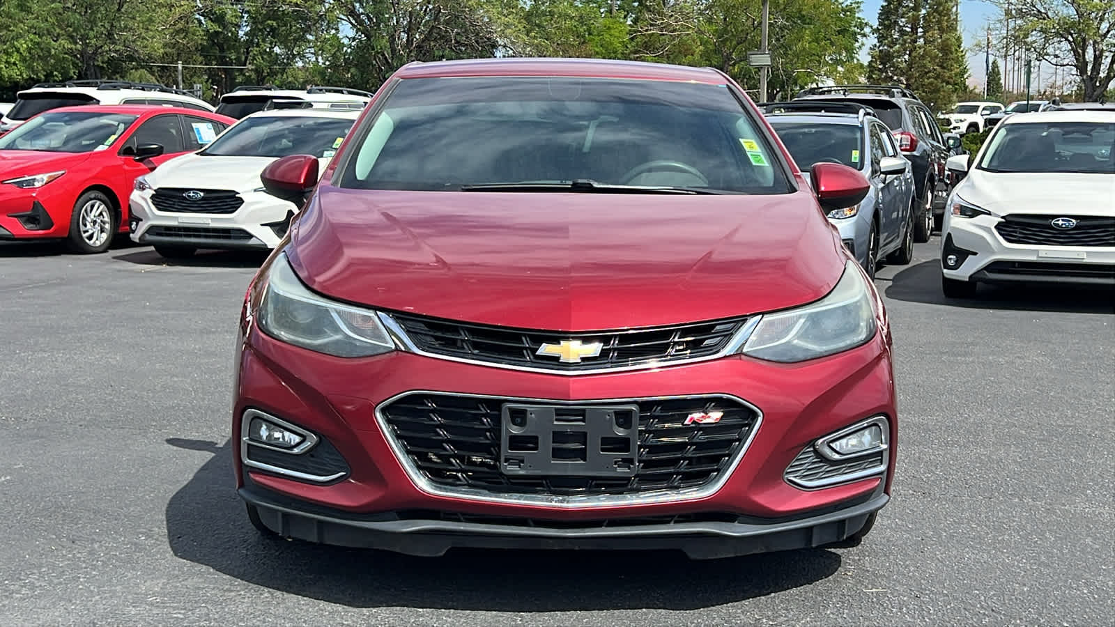 Used 2018 Chevrolet Cruze LT with VIN 3G1BE6SM8JS575222 for sale in Reno, NV