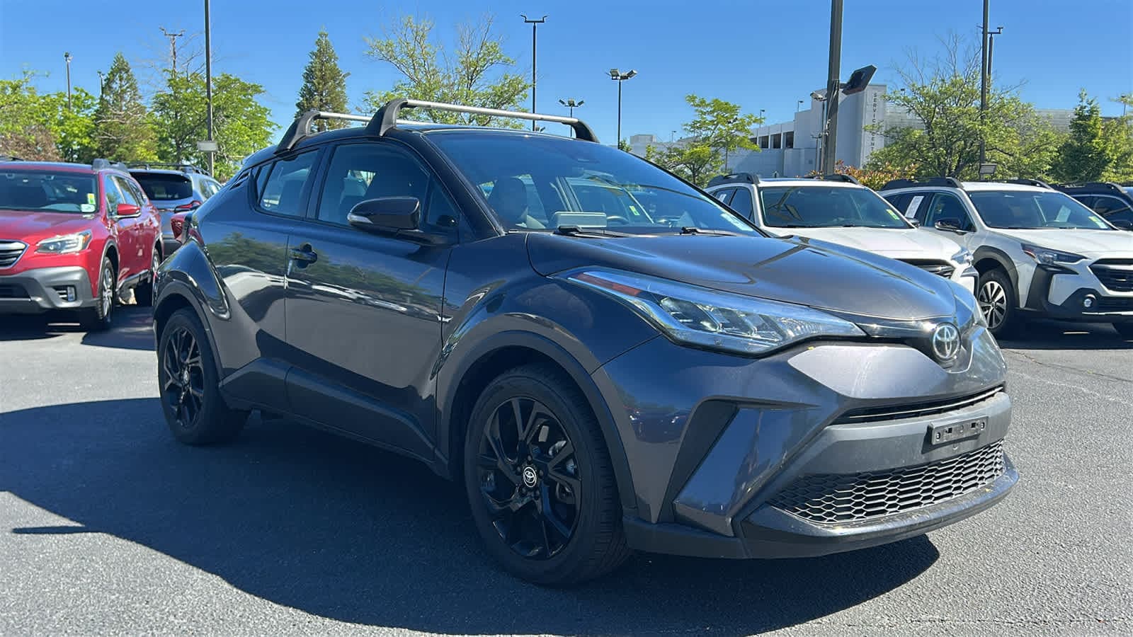 Used 2021 Toyota C-HR Nightshade SUV Magnetic Gray w/Black Roof
