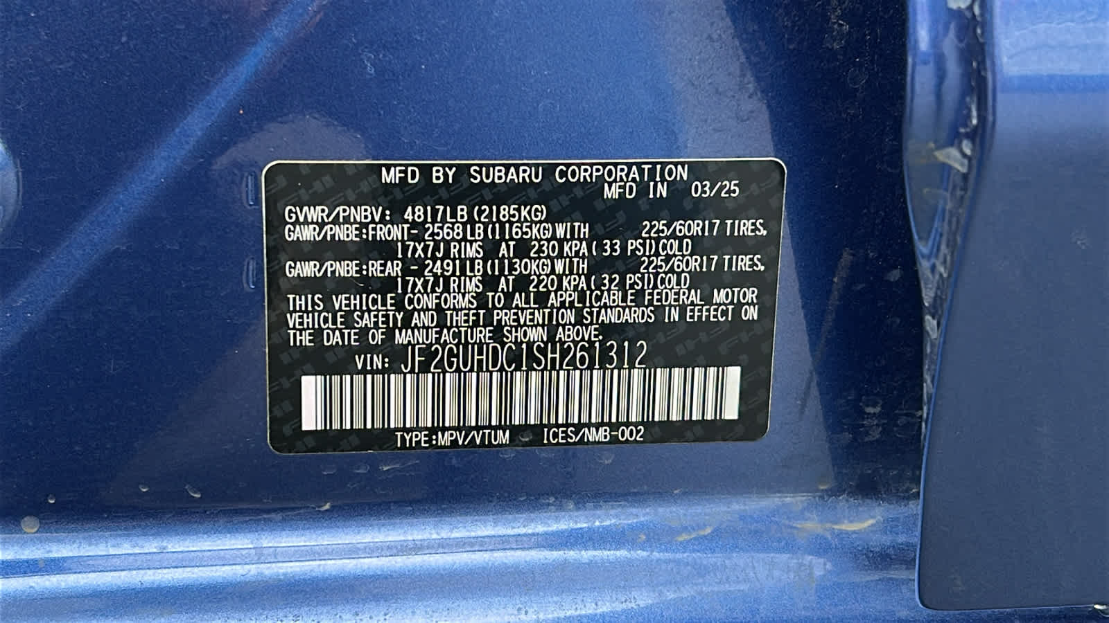 Thumbnail: 2025 Subaru Crosstrek - 30