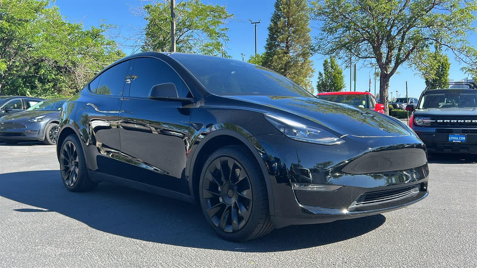 Tesla modelY 2020-2024 キャノピー Used 2024 Tesla Model Y Long Range SUV Solid Black For Sale in