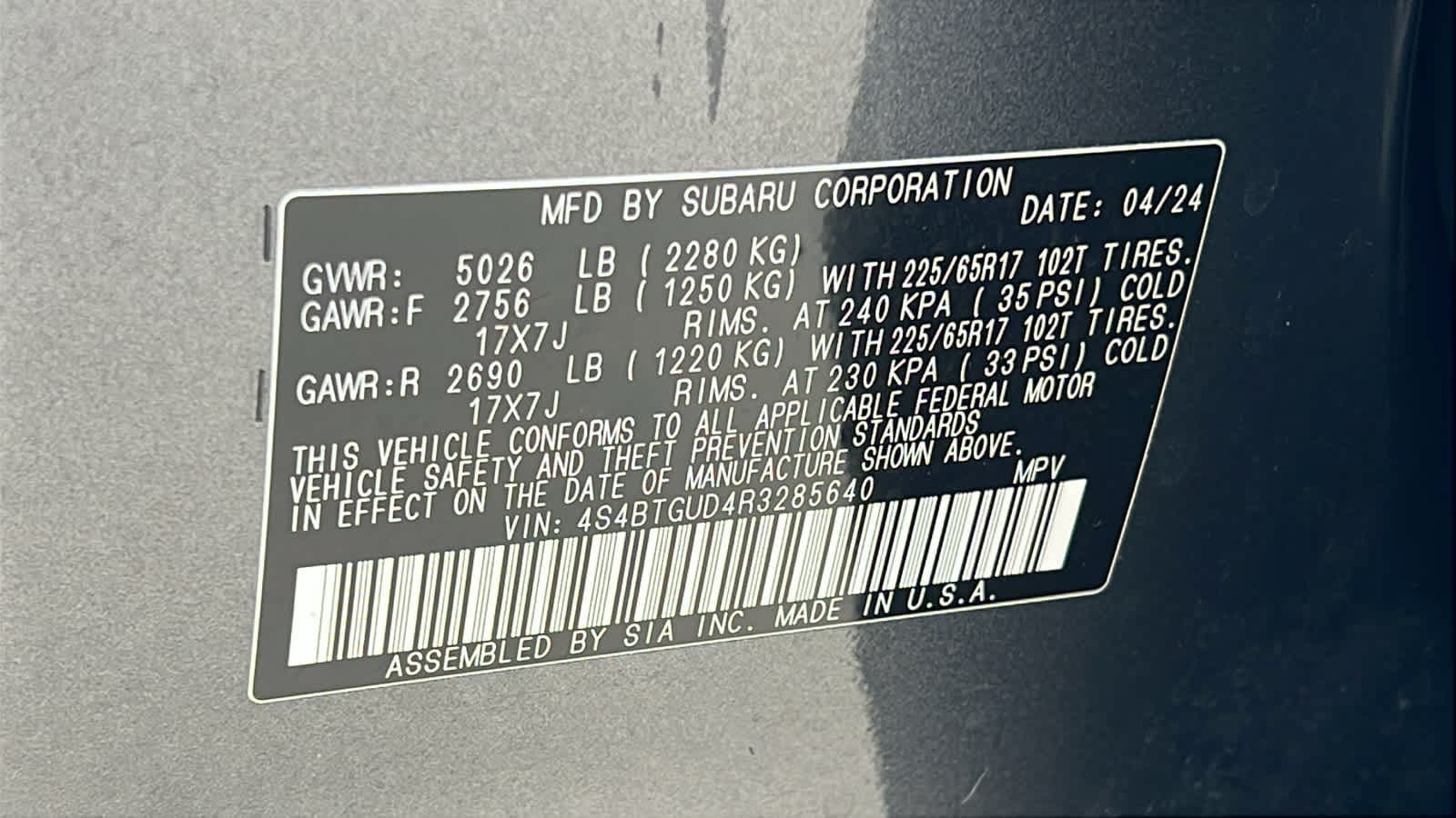 Thumbnail: 2024 Subaru Outback - 31