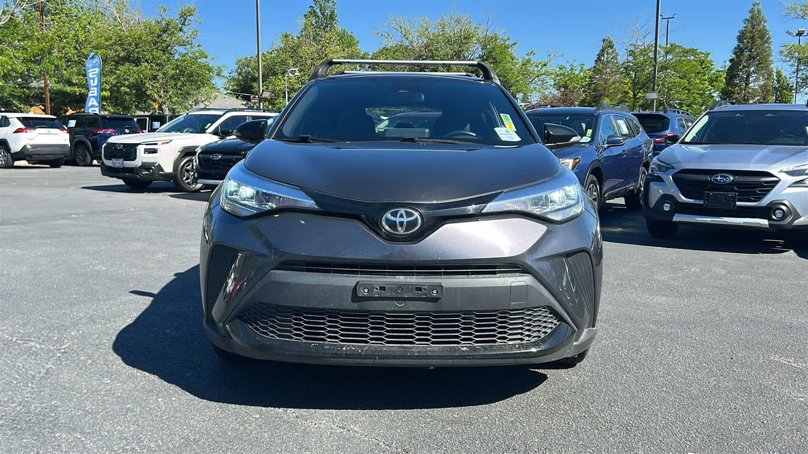 Used 2021 Toyota C-HR Nightshade SUV Magnetic Gray w/Black Roof
