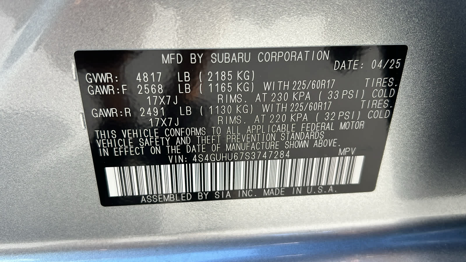 2025 Subaru Crosstrek Wilderness 30