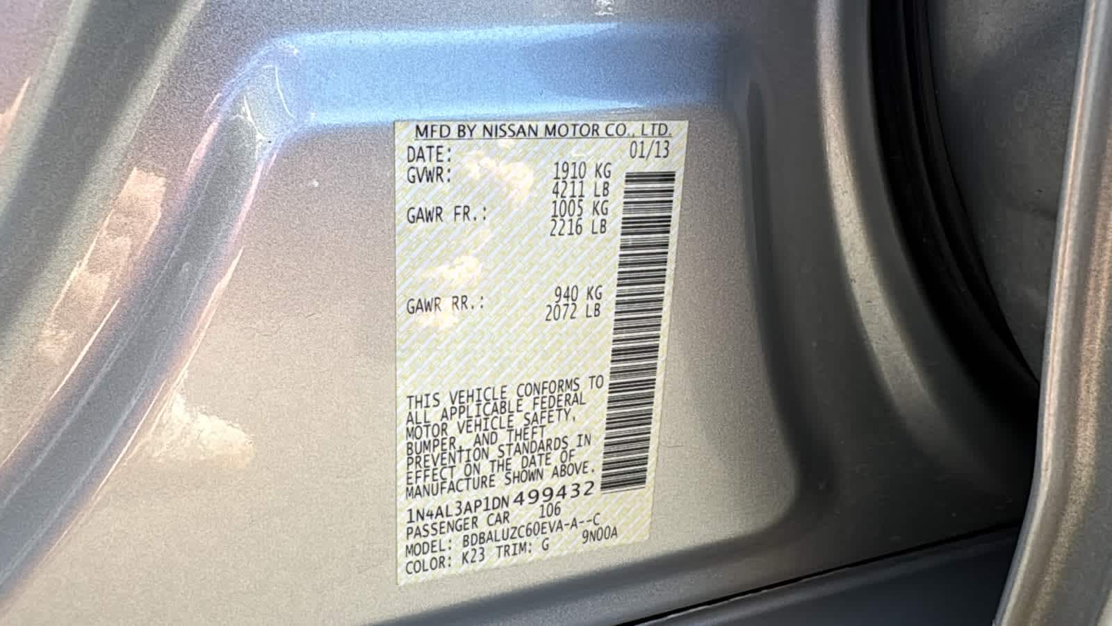 Thumbnail: 2013 Nissan Altima - 30