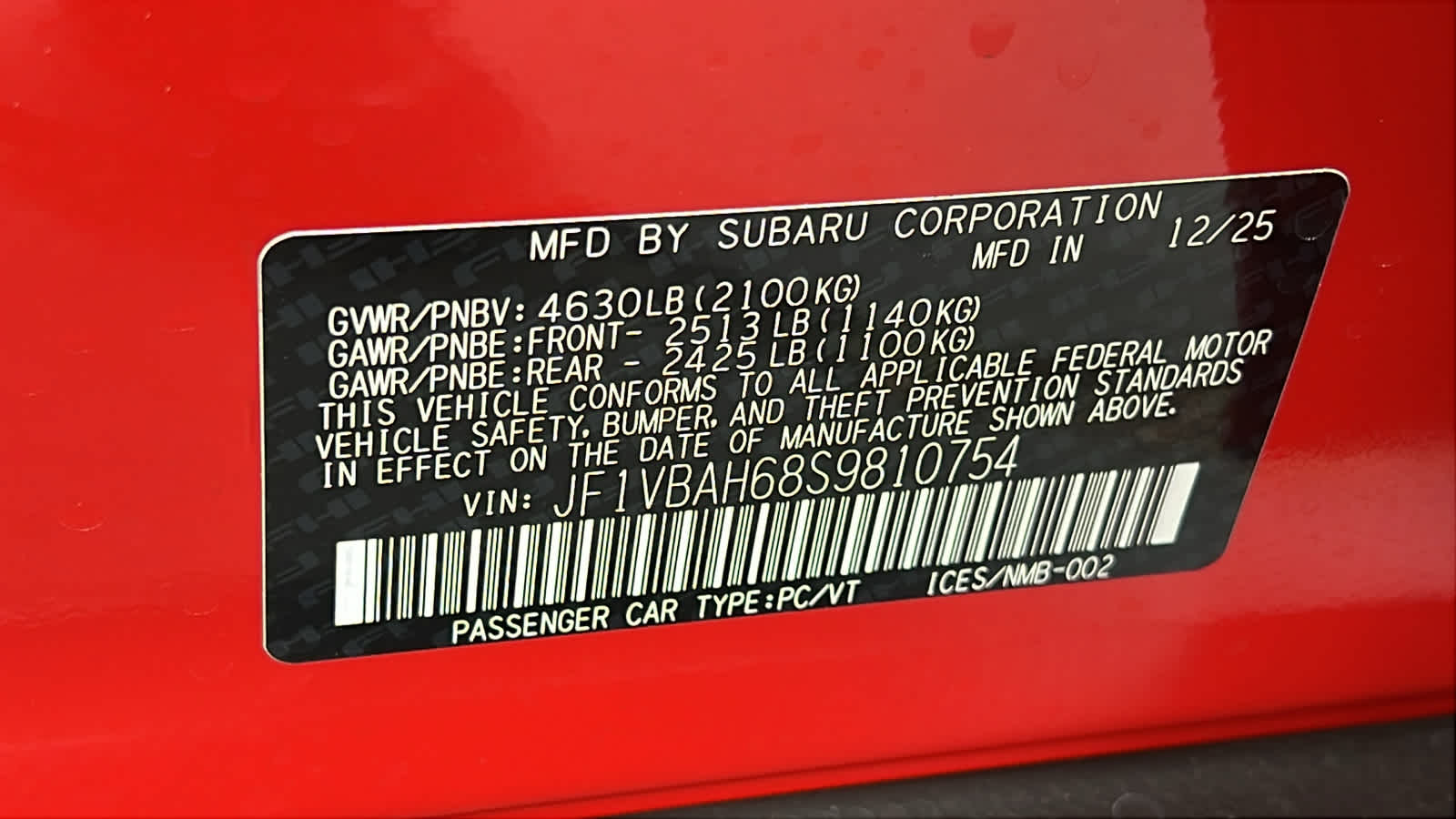 Thumbnail: 2025 Subaru WRX - 30