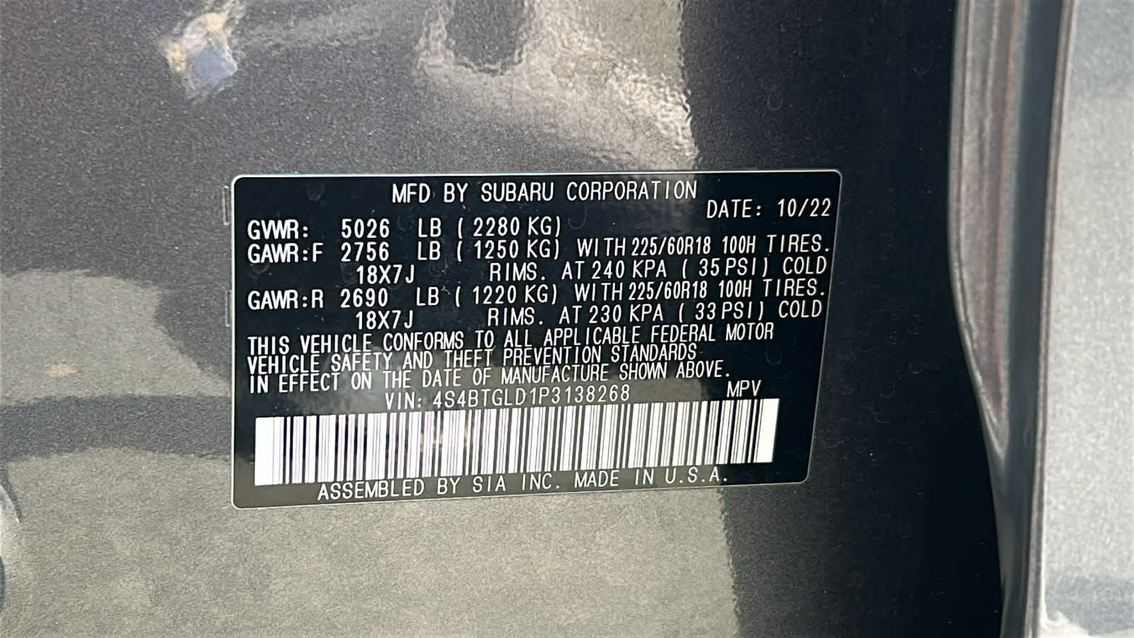 Thumbnail: 2023 Subaru Outback - 31