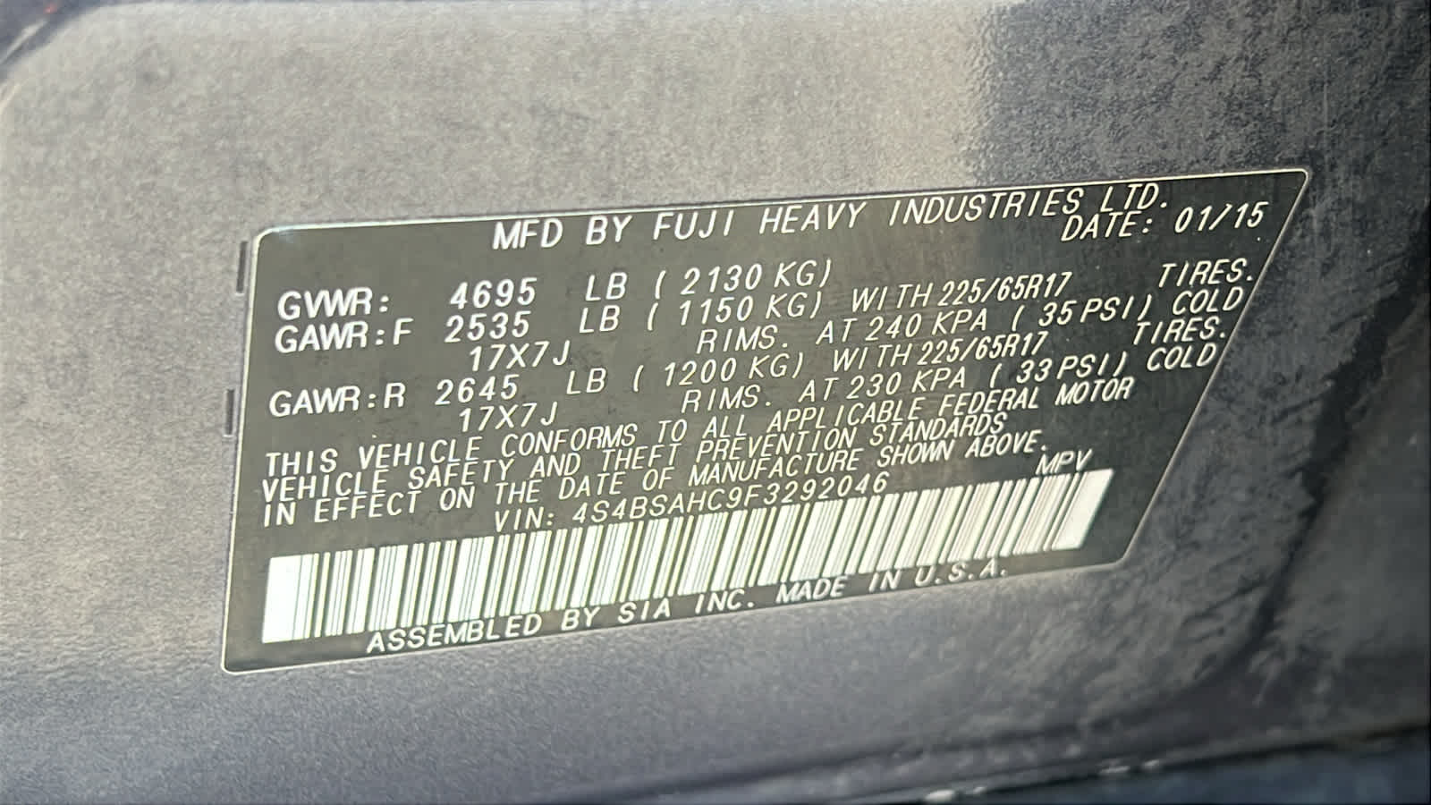 Thumbnail: 2015 Subaru Outback - 29