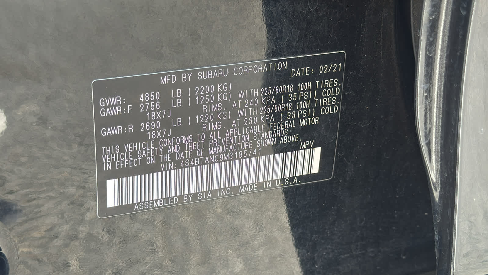 Thumbnail: 2021 Subaru Outback - 30