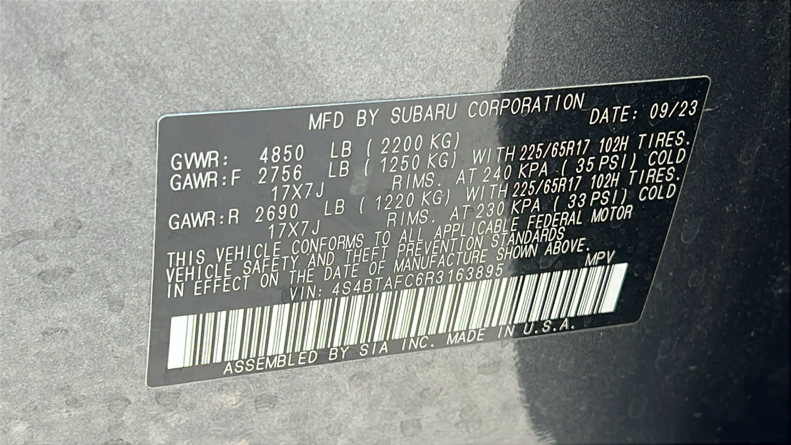 Thumbnail: 2024 Subaru Outback - 30