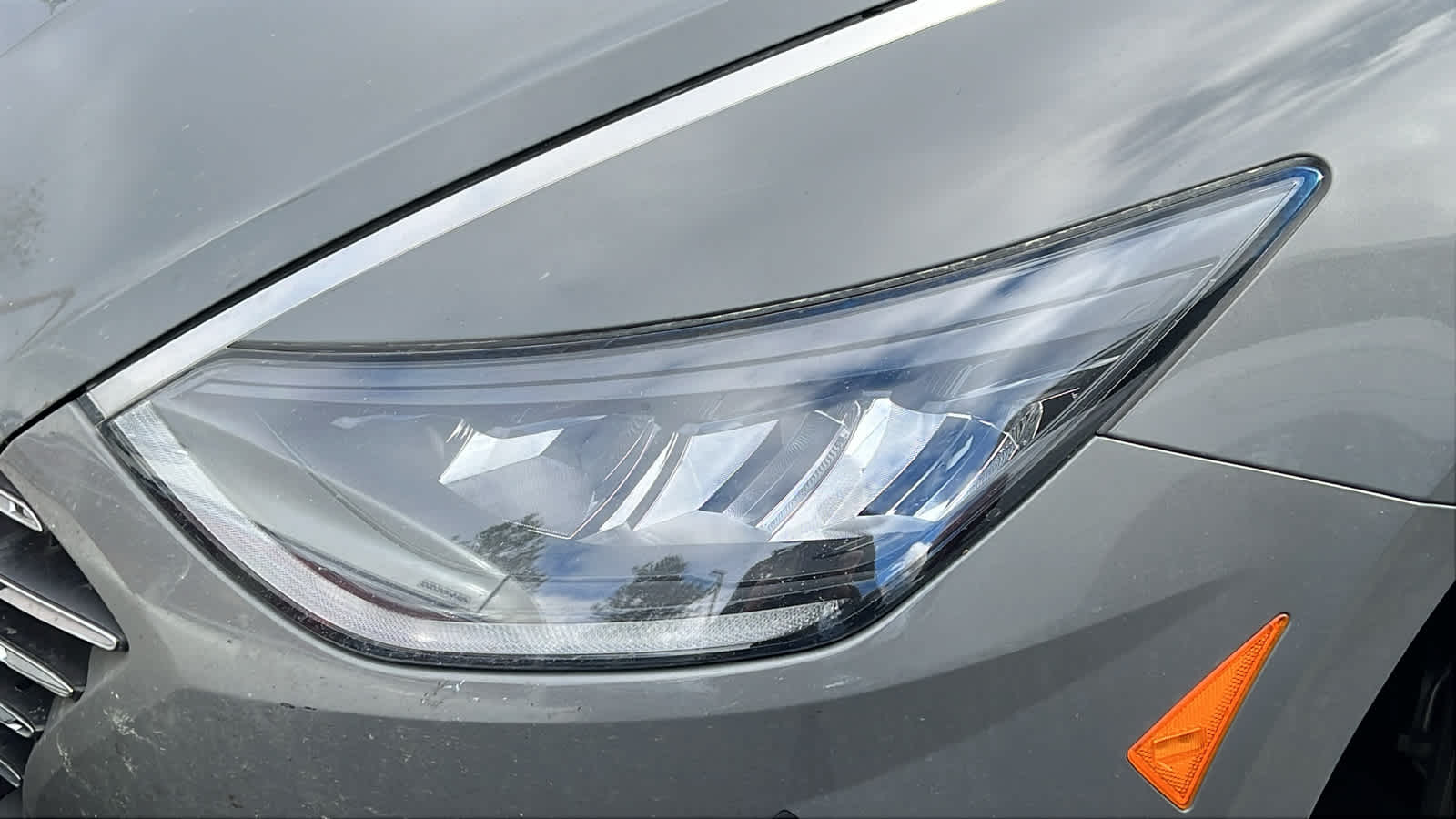 2021 Hyundai Sonata Hybrid Blue photo 2