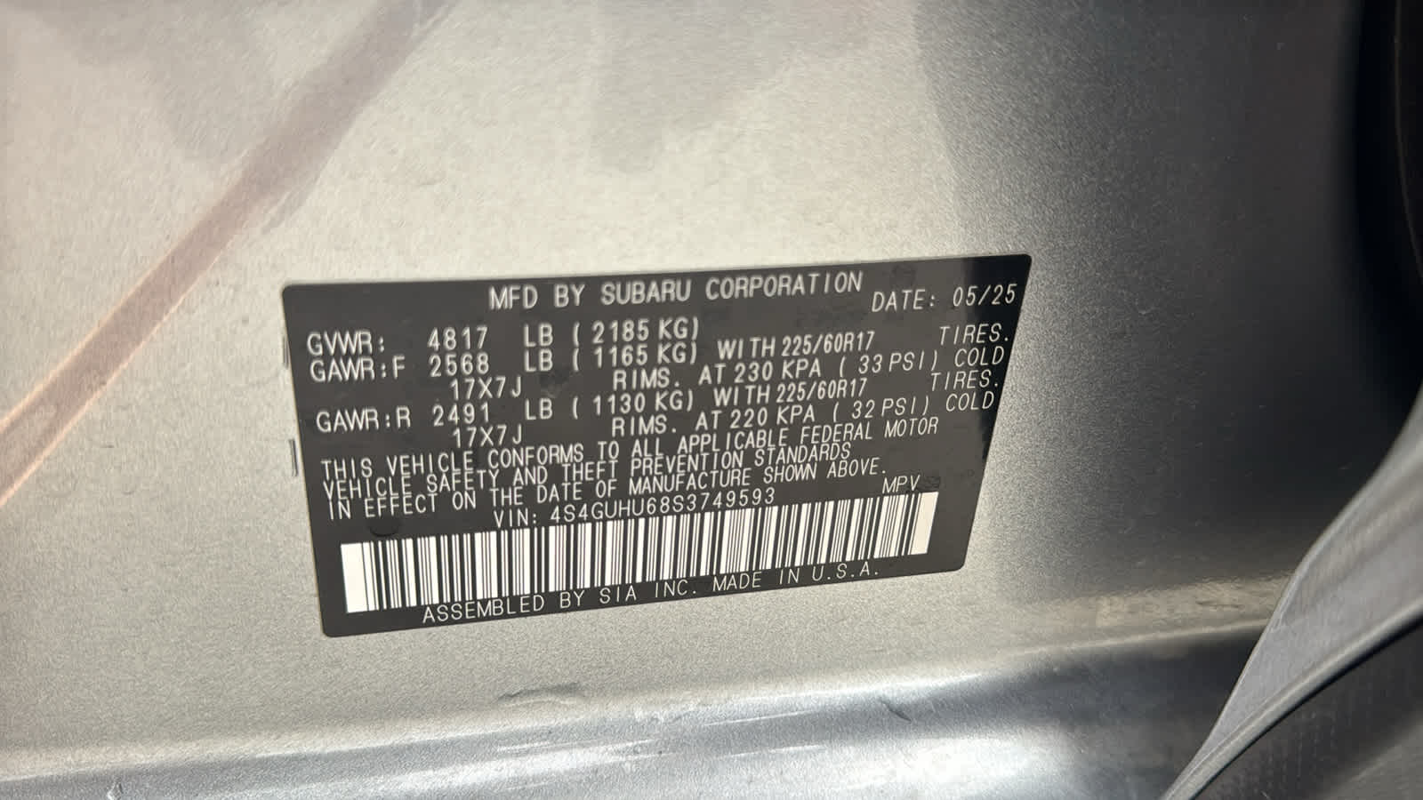 Thumbnail: 2025 Subaru Crosstrek - 31