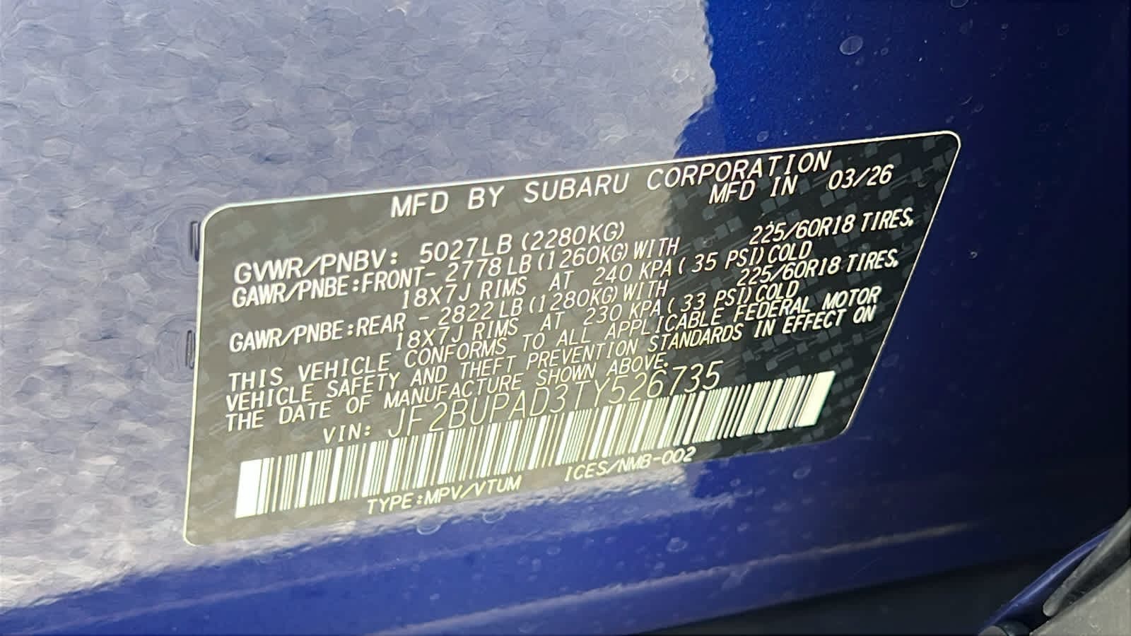 Thumbnail: 2026 Subaru Outback - 30