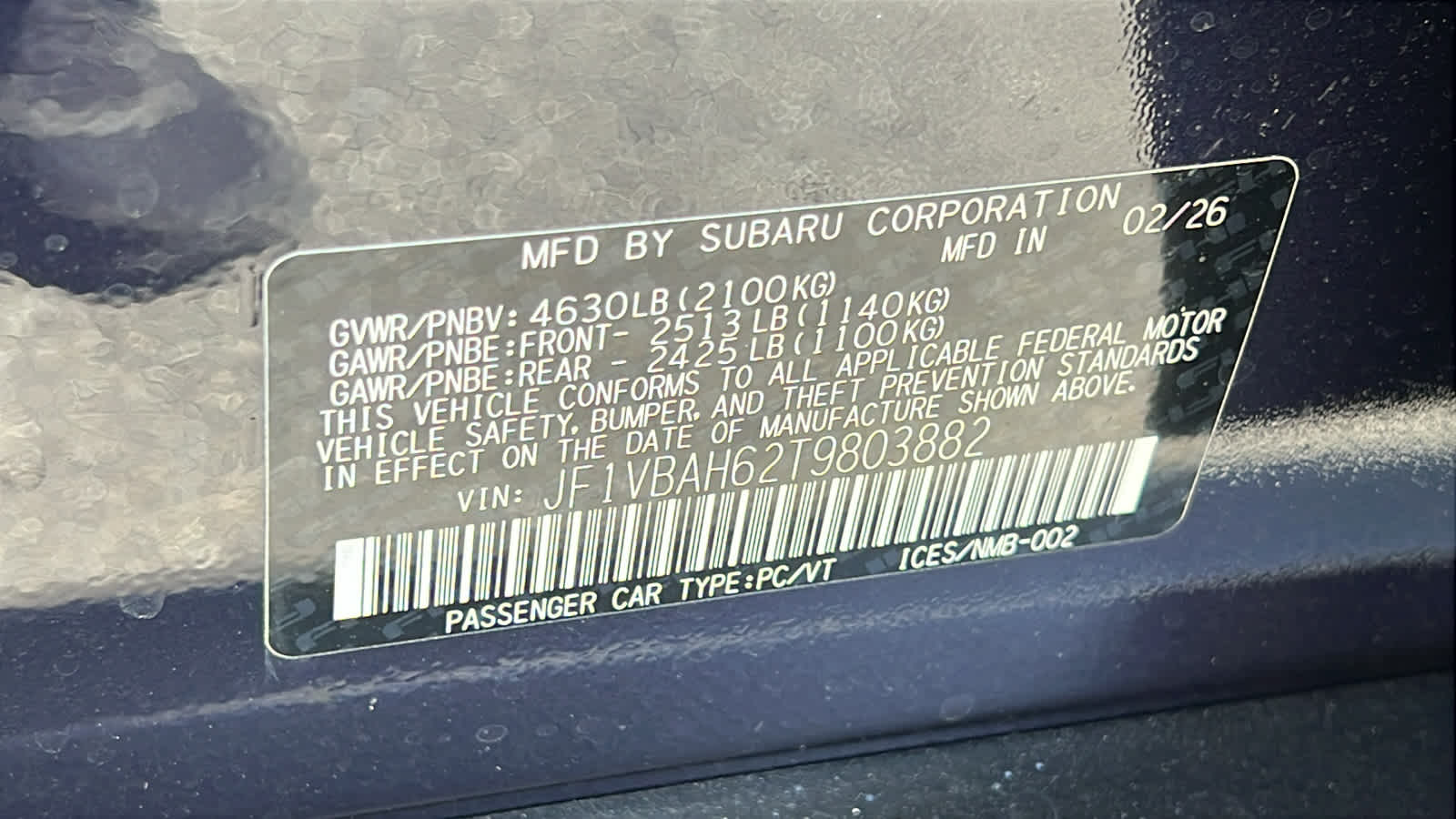 Thumbnail: 2026 Subaru WRX - 30