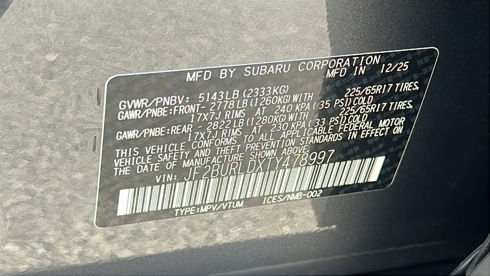 Thumbnail: 2026 Subaru Outback - 30