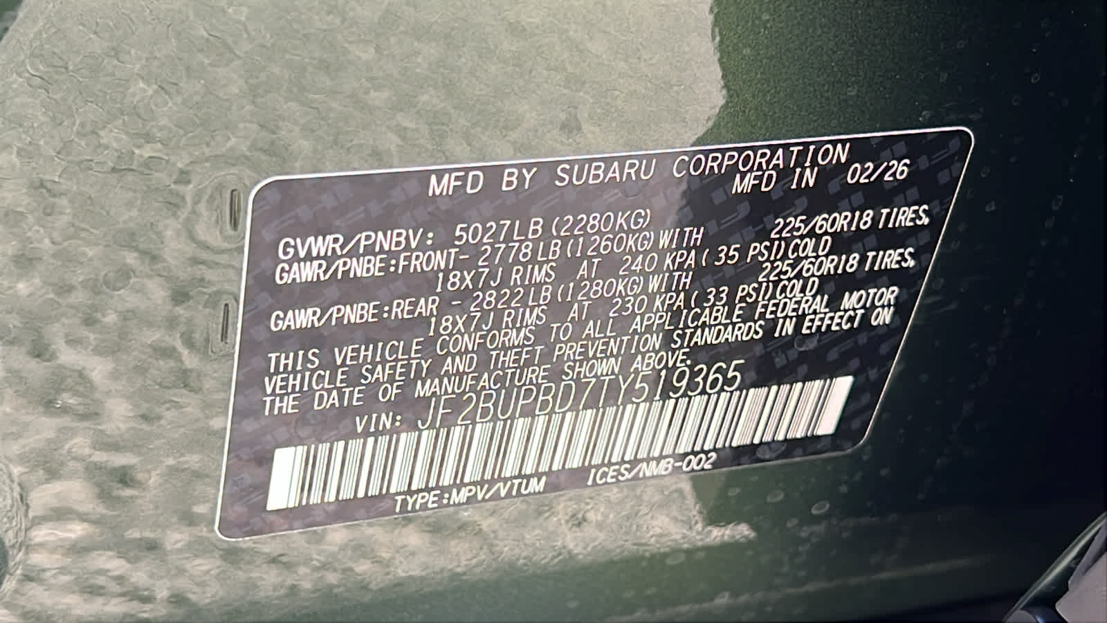 Thumbnail: 2026 Subaru Outback - 30