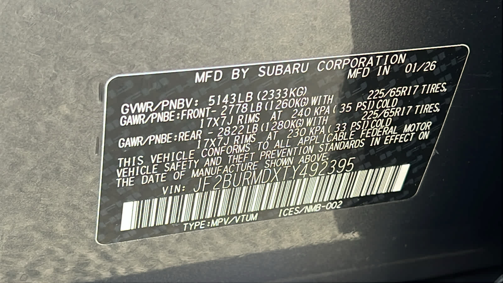 Thumbnail: 2026 Subaru Outback - 30