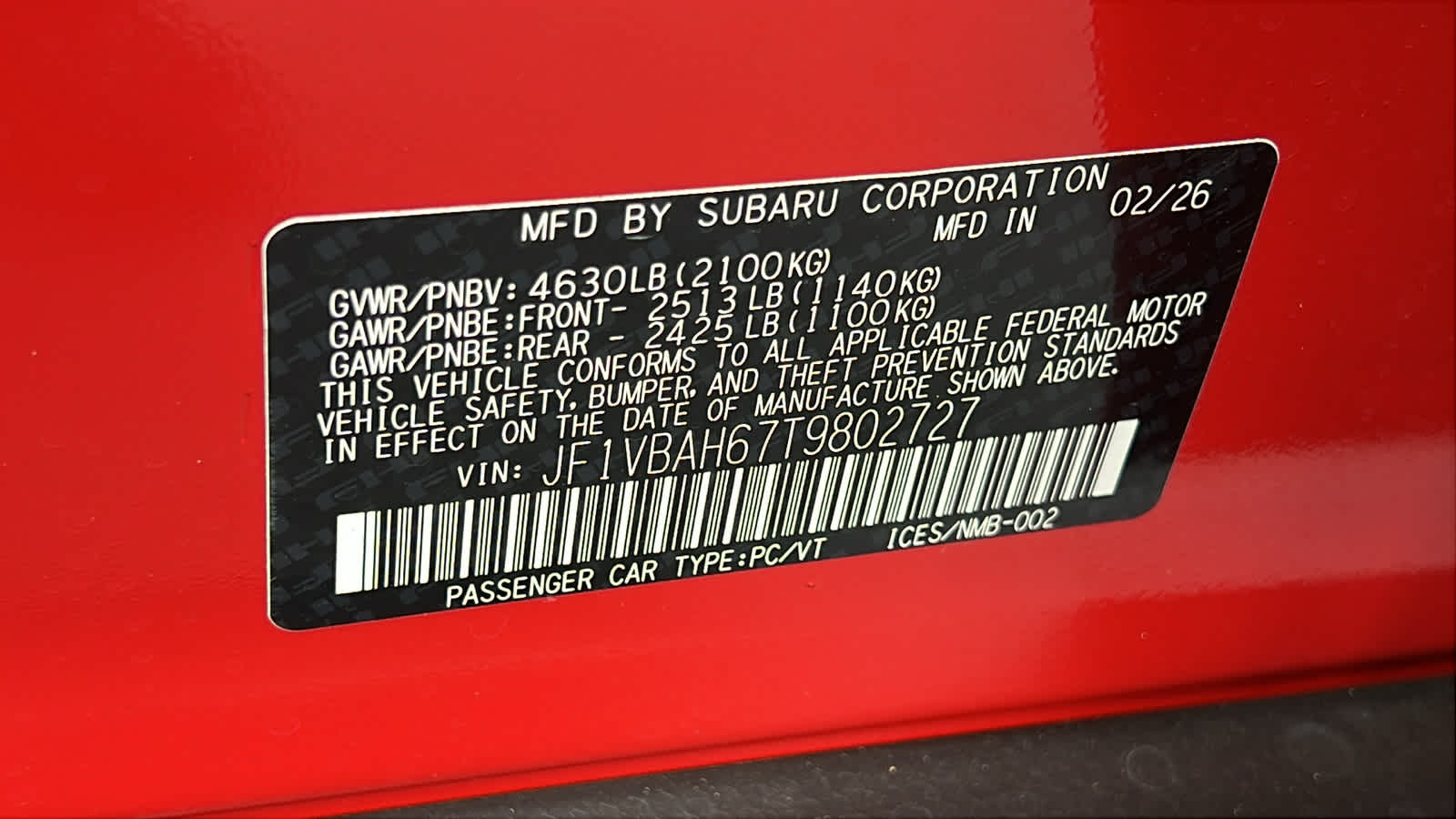 Thumbnail: 2026 Subaru WRX - 30