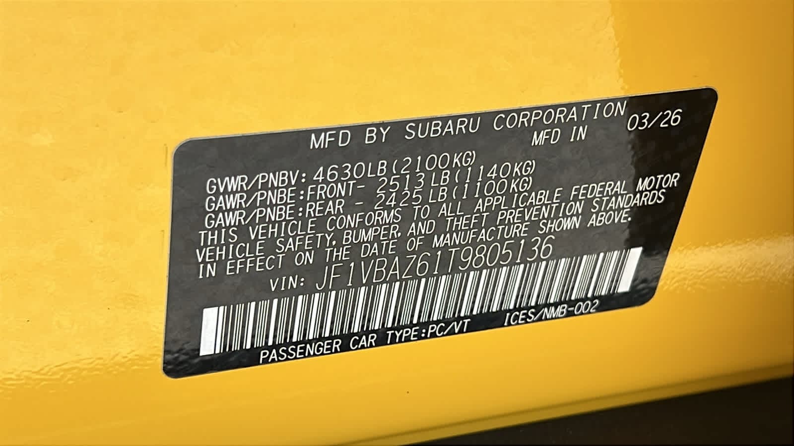 Thumbnail: 2026 Subaru WRX - 30