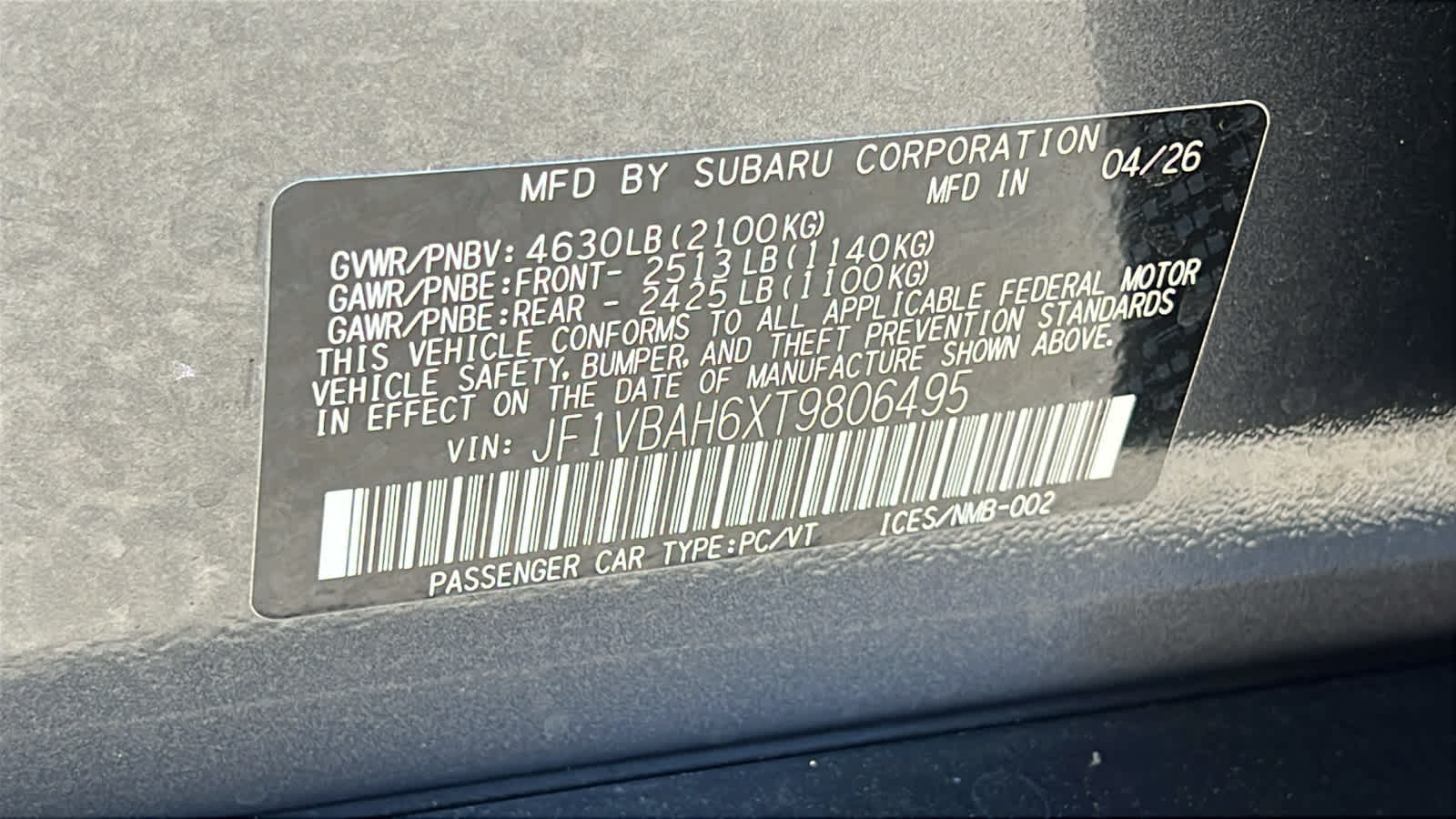 Thumbnail: 2026 Subaru WRX - 30