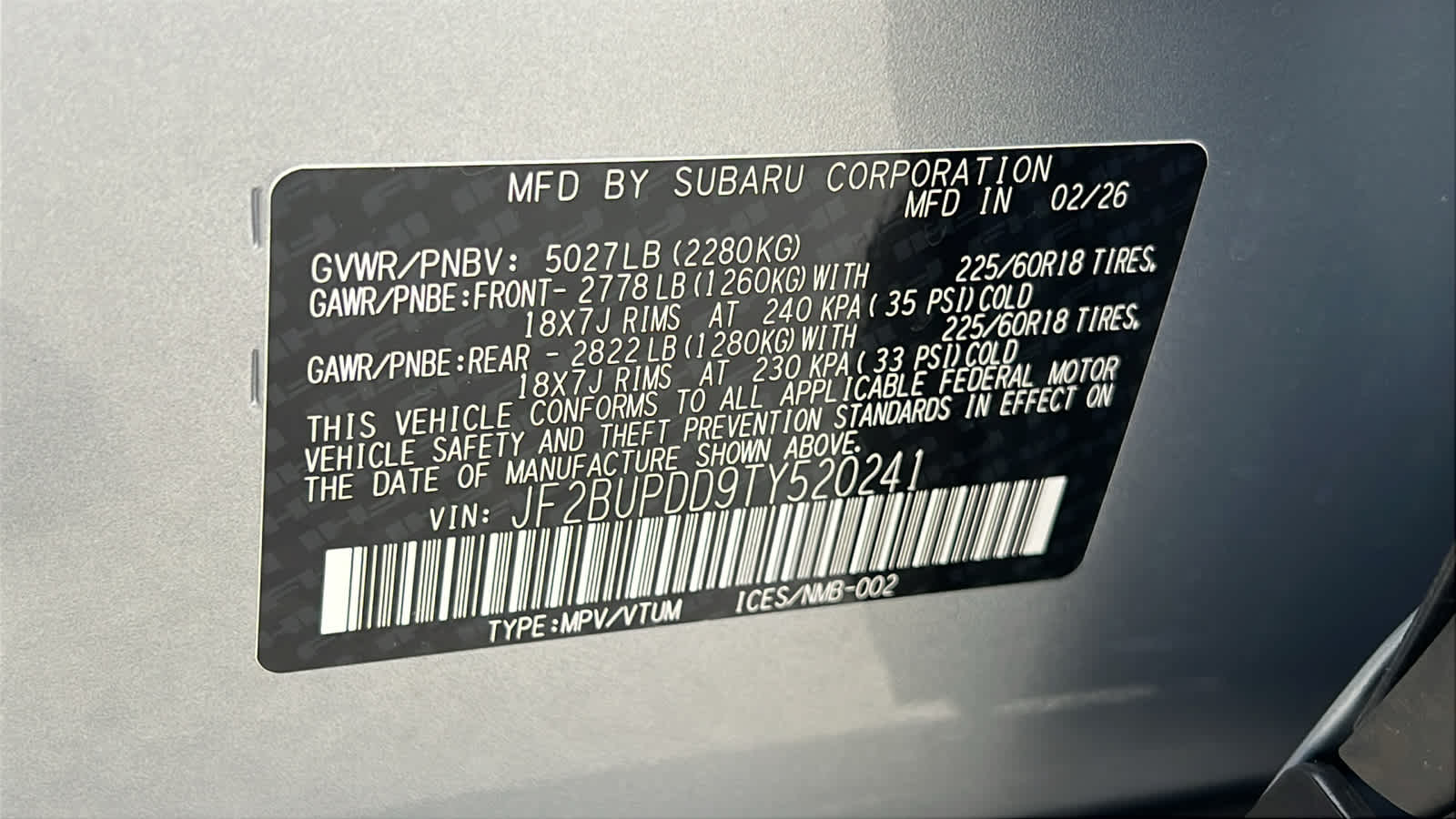 2026 Subaru Outback Limited - Photo 29