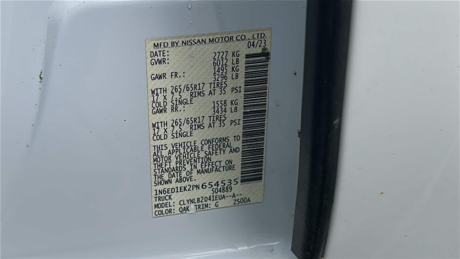 Thumbnail: 2023 Nissan Frontier - 30