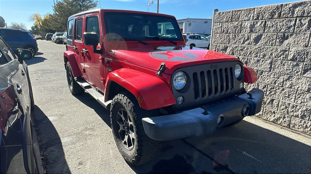 Used 2017 Jeep Wrangler JK Unlimited Sport 4x4 SUV