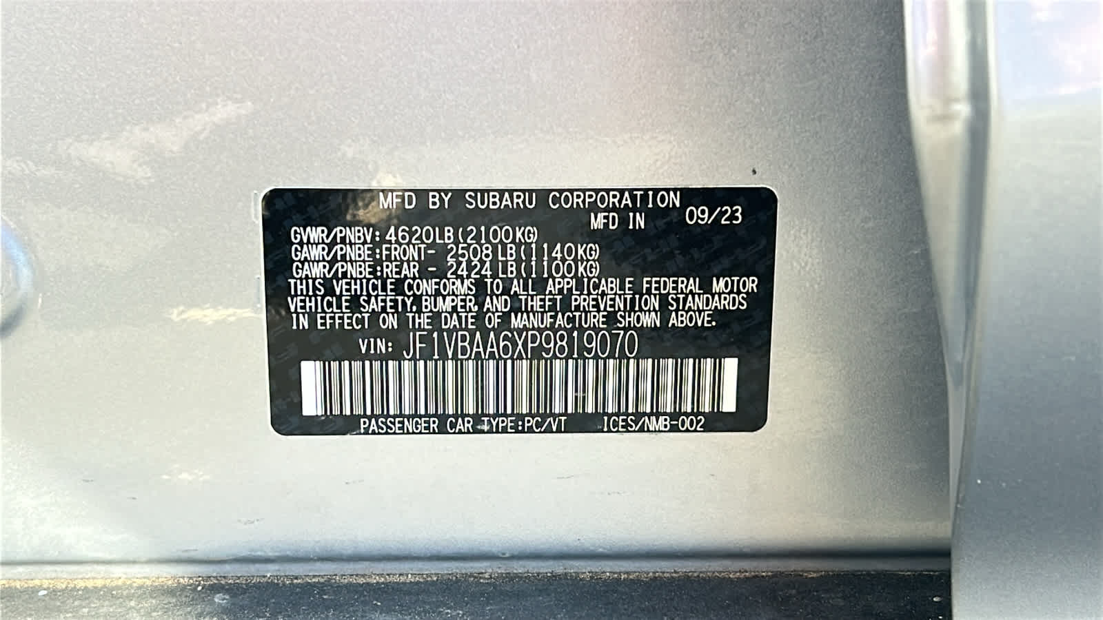 Thumbnail: 2023 Subaru WRX - 30